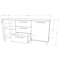 KOMODA HANA 3S SKANDI