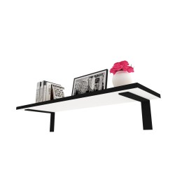 PÓŁKA DIANA 80 CM BIAŁY MAT RANT