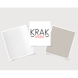 Słupek Kuchenny Stojąca Szafka Kuchenna KIRA Biała Kaszmir 60x200cm