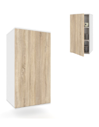 Szafka Kuchenna Wisząca Górna Premium KIRA Biała Sonoma 40cm tip-on Blum