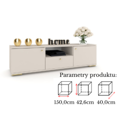 Szafka RTV Hania 1S 2D Glam