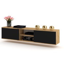 SZAFKA RTV KING BLACK