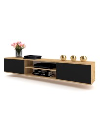 SZAFKA RTV KING BLACK 200