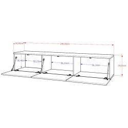 Szafka RTV King Fly 3D