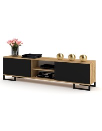 SZAFKA RTV KING KWADRO BLACK