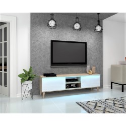 SZAFKA RTV KING SKANDI + LED
